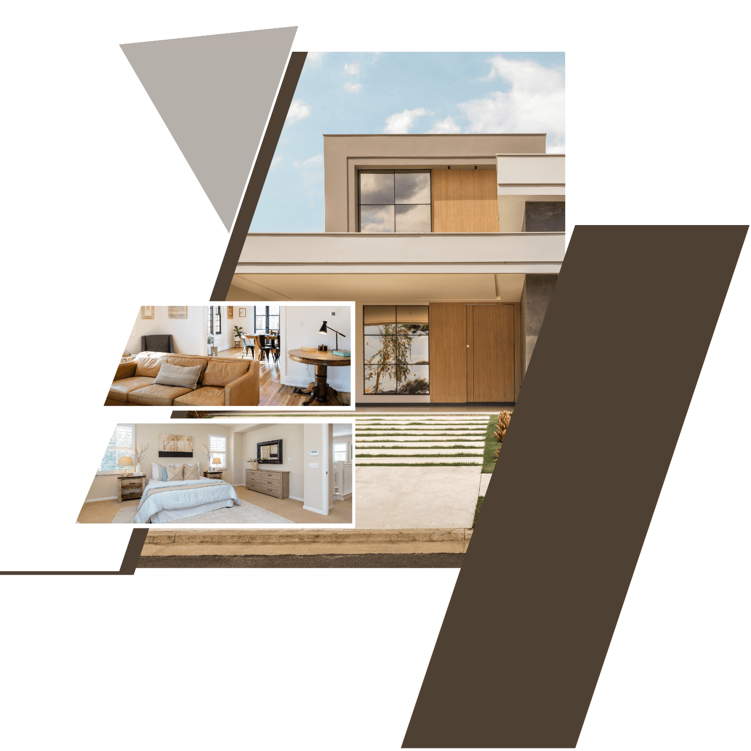 Illustration of a house in hand
